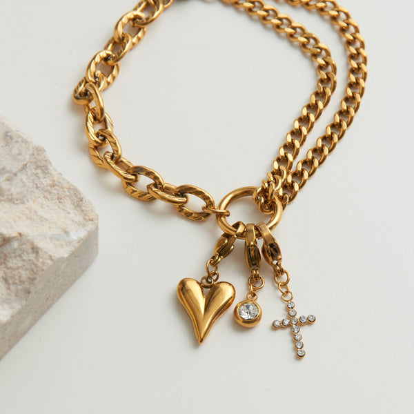 Narelle Waterproof Multi-Chain Bracelet