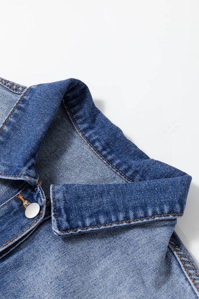 Short Sleeve Denim Jacket