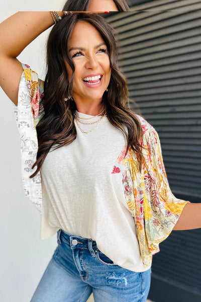 Batwing Sleeve Blouse