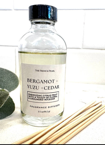 Bergamot + Yuzu + Cedar Home Fragrance Reed Diffuser
