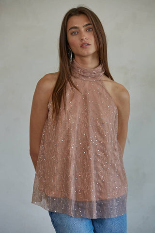 Halter Sparkle Tank