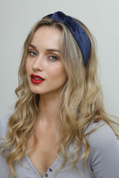 Velvet Turban Twist Knot Headband