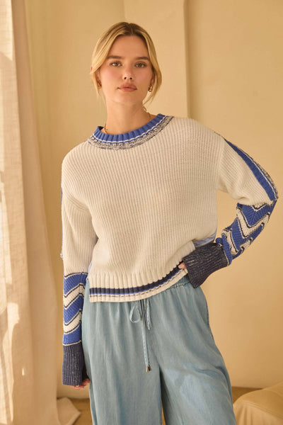 Relaxed Multi Sweater