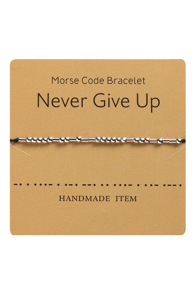 Morse Code Bracelet