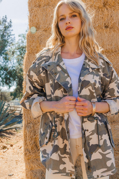 Oversized Camo Jacket