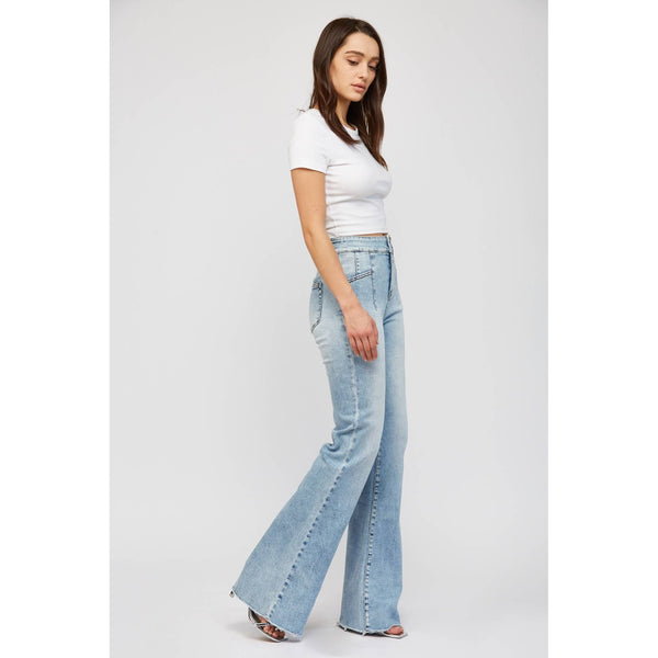 SUPER HIGH RISE RELAXED FLARE