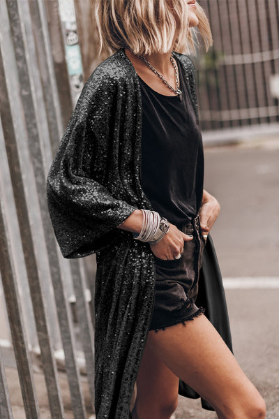 Showbiz Babe Sequin Kimono