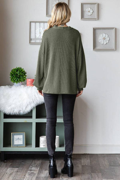 Olive Leopard Cardi