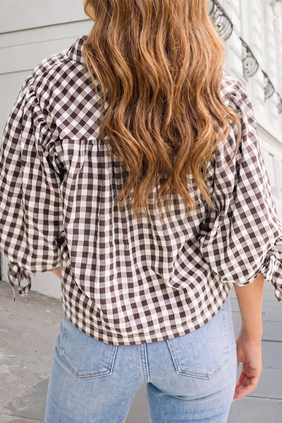 Gingham Top