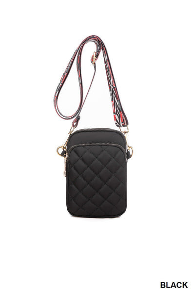 Quilted Crossbody Sling Bag