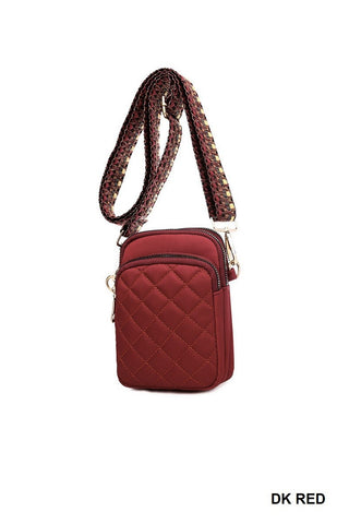 Quilted Crossbody Sling Bag