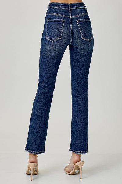 MID RISE ANKLE SLIM JEANS