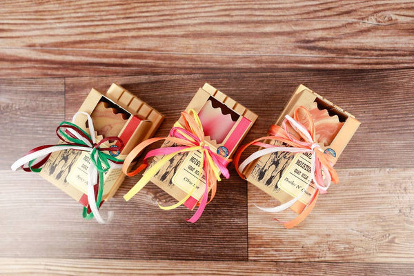 Gift Set | Wooden Soap Dish with Goat Milk Soap