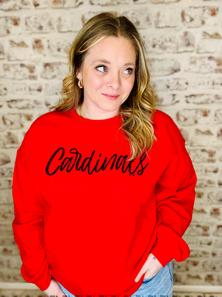Red Cardinals Sweatshirt