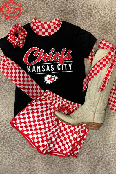 Pep Rally Mesh Top Red