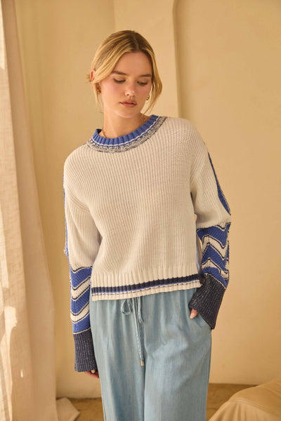Relaxed Multi Sweater