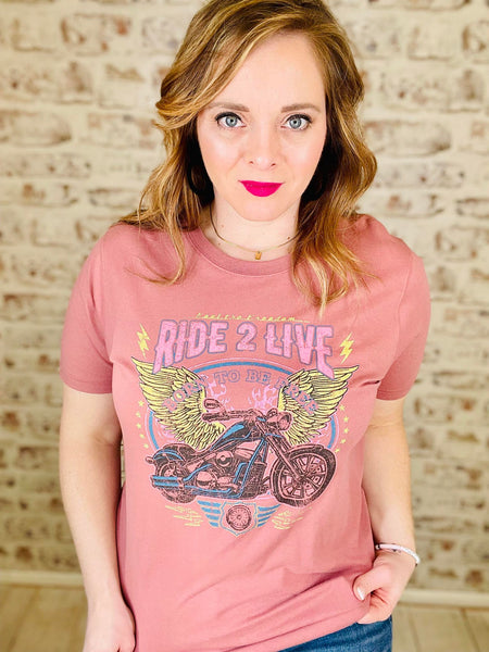 Ride 2 Live Graphic Tee