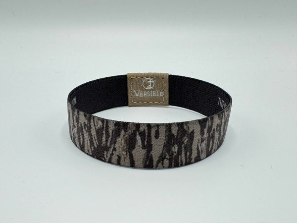 Versible® Wristbands - Tree Bark Camo / 2 Corinthians 5:17