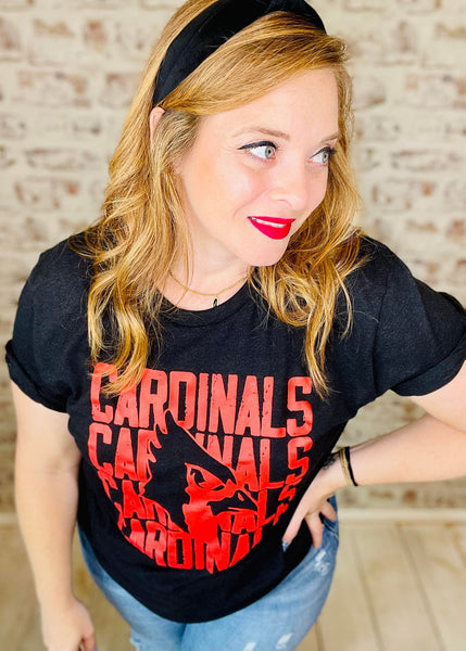 Cardinals Stacked Tee