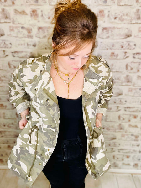 Oversized Camo Jacket