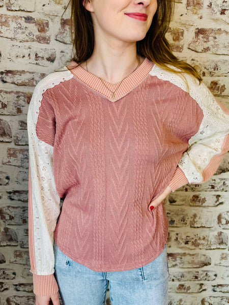 Mauve Patchwork Shirt