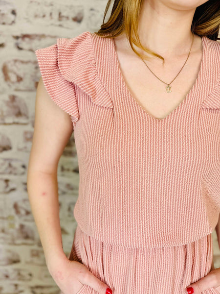 Mauve Romper