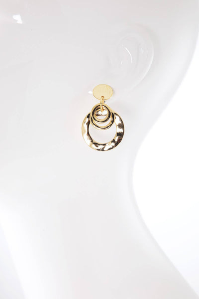 Multi Ring Dangle Earrings