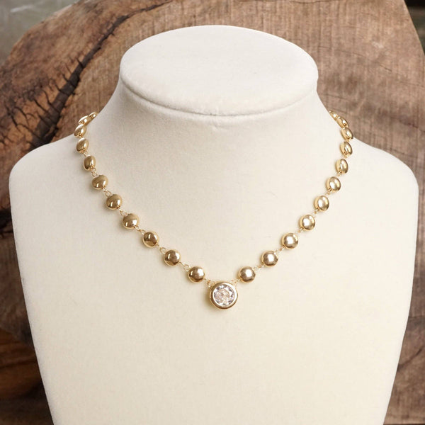 Chloe Necklace Silver & Gold