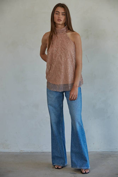 Halter Sparkle Tank