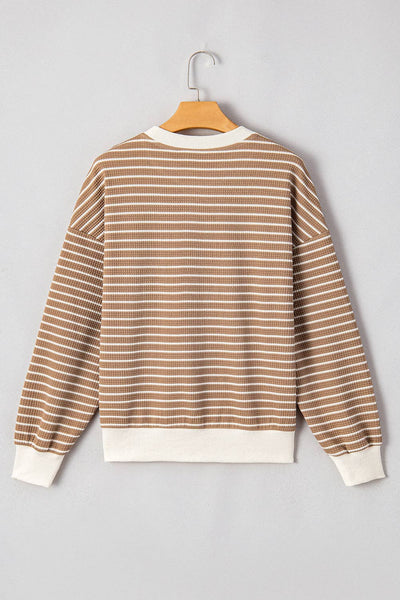 Stripe Textured Top