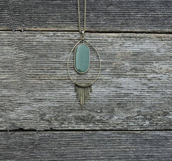 Valerie Green Aventurine Teardrop