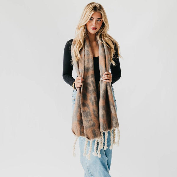 Leopard Printed Scarf