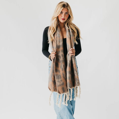Leopard Printed Scarf