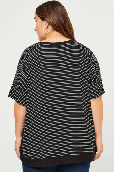 Ribbed Stripe Top