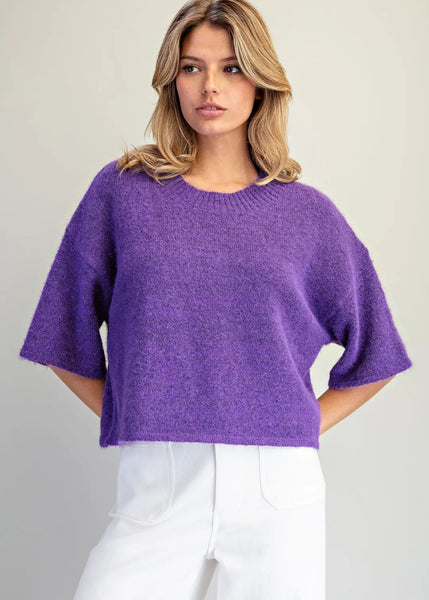 Purple Sweater
