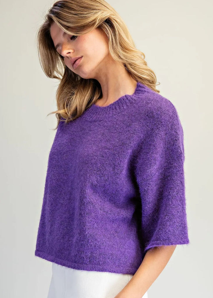 Purple Sweater