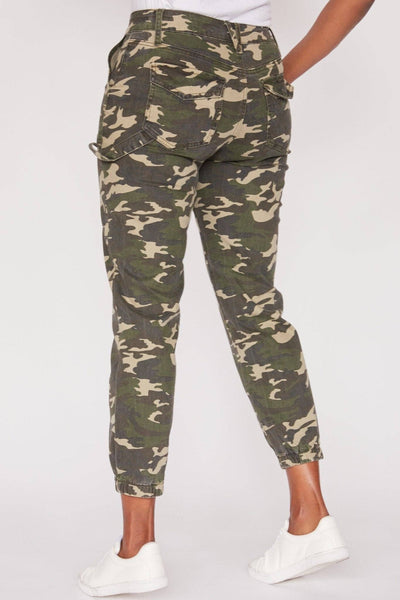 Missy Camo Jogger With Elastic Hem