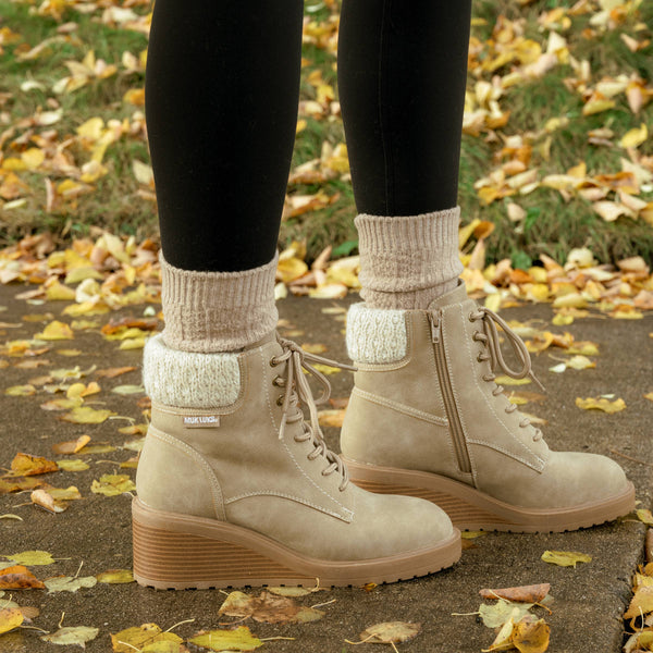 Muk Luks Women's Sky Solange Wedge Boots