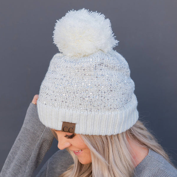 CC Sequin Beanie