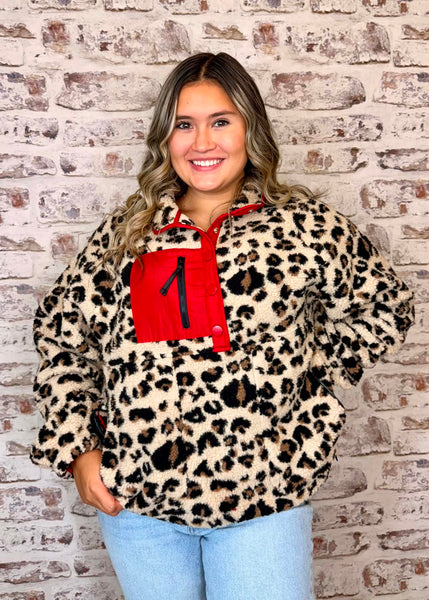 Luxe Leopard Fleece