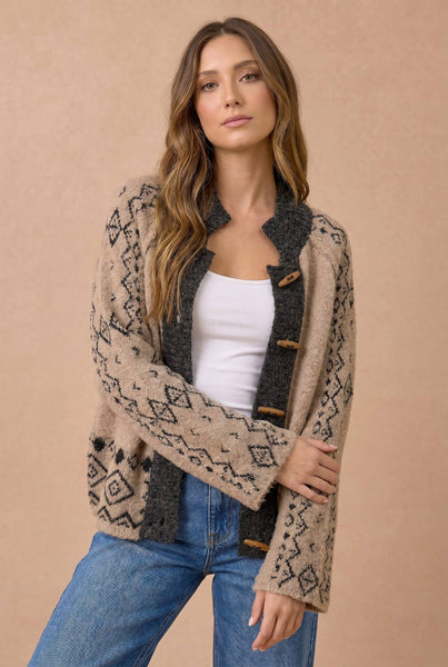 Nordic Toggle Cardigan