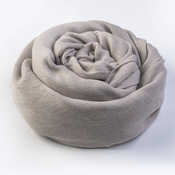 Solid Cotton Linen Scarf