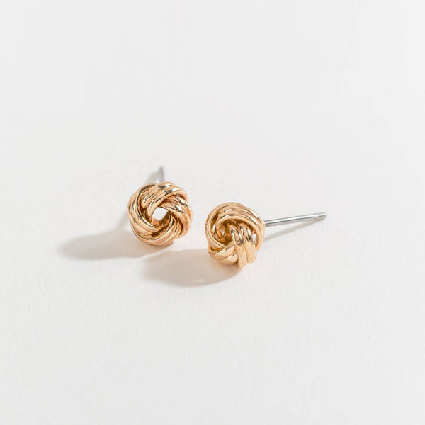 Love Knot Ear Sense Stud Earrings