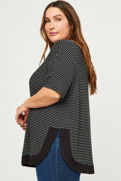 Ribbed Stripe Top