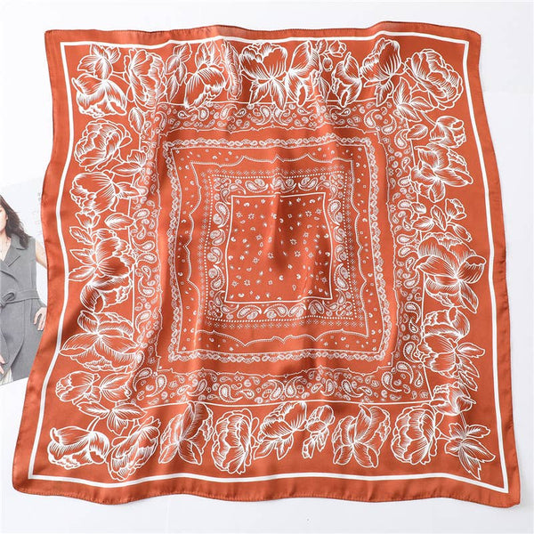 Paisley Print Scarf