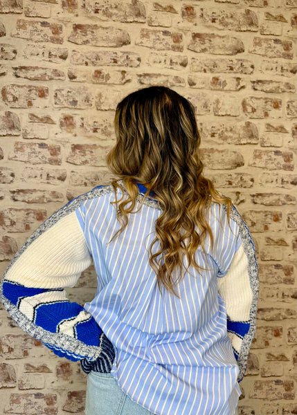 Relaxed Multi Sweater