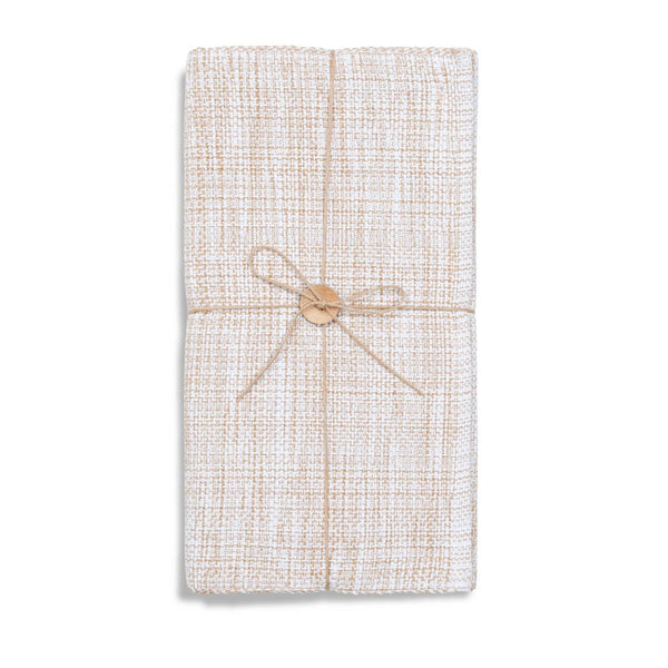 Tan Textured Table Runner