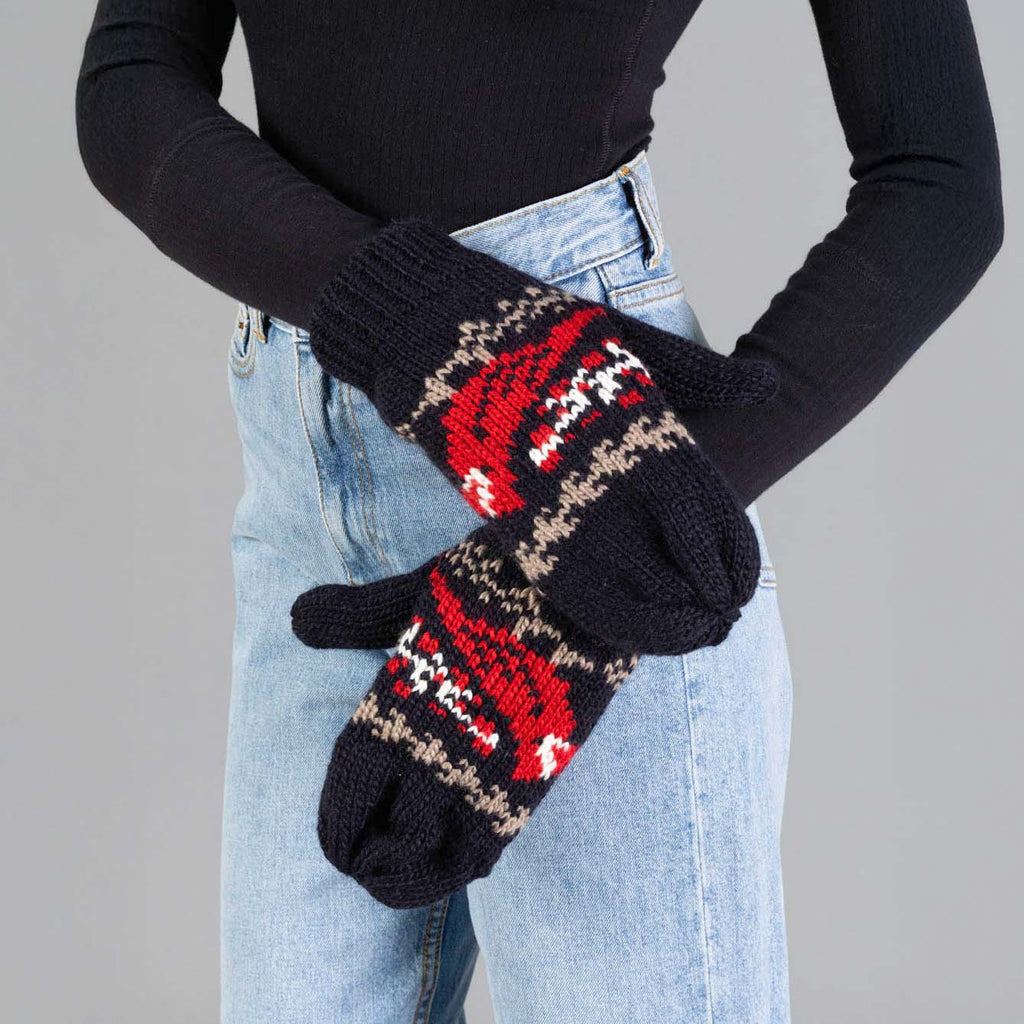 Cardinal Mittens