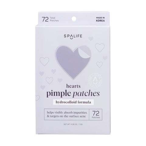 spalife brand pimple patches with hydrocolloid formula for surface acne