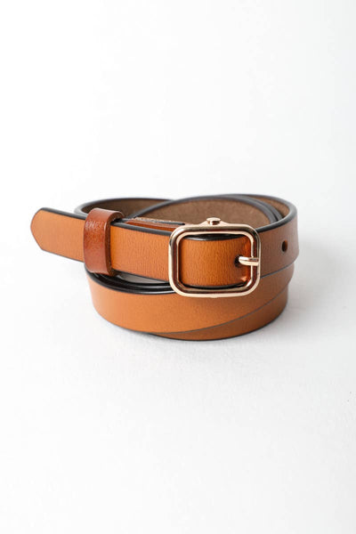 Skinny Leather Belt